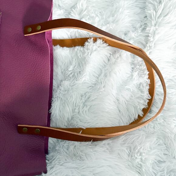 PORTLAND LEATHER | Unicorn Iris Tandles Light Brown Tan Handles | Medium - Picture 4 of 7